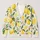 Bright Lemon And Citrus Motifs For Fresh Spring Layering And Easy Everyday Casual Style All-over Print Knitted Cardigan - 1