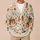 Pumpkins, Ghosts And Floral Bows For Cozy Autumn Halloween Gatherings And Layering All-over Print Knitted Cardigan - 6