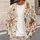 Pumpkins, Ghosts And Floral Bows For Cozy Autumn Halloween Gatherings And Layering All-over Print Knitted Cardigan - 5