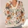 Pumpkins, Ghosts And Floral Bows For Cozy Autumn Halloween Gatherings And Layering All-over Print Knitted Cardigan - 4