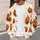 Halloween Pumpkin Faces for Autumn Celebrations and Festive Everyday Layering for Women All-over Print Knitted Cardigan - 5