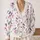 Charming Snowmen in Purple Hats for Cozy Holiday Gatherings and Winter Family Style All-over Print Knitted Cardigan - 2