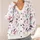 Charming Snowmen in Purple Hats for Cozy Holiday Gatherings and Winter Family Style All-over Print Knitted Cardigan - 4