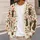 Whimsical Brown Cat Florals for Cozy Autumn Layering and Cottage Style All-over Print Knitted Cardigan - 5