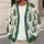 Watercolor Evergreen Trees For Cozy Autumn Outings, Cabin Days, And Woodland Nature Lovers All-over Print Knitted Cardigan - 5
