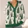 Watercolor Evergreen Trees For Cozy Autumn Outings, Cabin Days, And Woodland Nature Lovers All-over Print Knitted Cardigan - 4