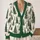 Watercolor Evergreen Trees For Cozy Autumn Outings, Cabin Days, And Woodland Nature Lovers All-over Print Knitted Cardigan - 2