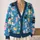 Whimsical Cartoon Cat Parade for Cheerful Everyday Layering, Women and Cat Lovers All-over Print Knitted Cardigan - 2