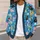 Whimsical Cartoon Cat Parade for Cheerful Everyday Layering, Women and Cat Lovers All-over Print Knitted Cardigan - 5