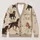 Playful Leashed Dogs for Casual Walks and Everyday Layering, Women’s Relaxed Style All-over Print Knitted Cardigan - 1