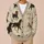 Playful Leashed Dogs for Casual Walks and Everyday Layering, Women’s Relaxed Style All-over Print Knitted Cardigan - 6