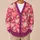 Pink Pumpkin Daisy Harvest for Cozy Autumn Layering, Women’s Casual Everyday Style All-over Print Knitted Cardigan - 6