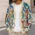 Colorful Butterfly Scatter For Effortless Spring Layering And Everyday Casual Outings All-over Print Knitted Cardigan - 5