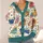 Colorful Shaggy Dogs With Sunglasses For Casual Resort Weekends And Everyday Women All-over Print Knitted Cardigan - 4