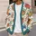 Colorful Shaggy Dogs With Sunglasses For Casual Resort Weekends And Everyday Women All-over Print Knitted Cardigan - 5