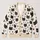 Black Cat and Paw Motifs for Cozy Autumn Layering and Relaxed Women's Everyday Style All-over Print Knitted Cardigan - 1