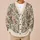 Vintage Paisley Florals for Everyday Layering and Autumn Outings for Women, Boho All-over Print Knitted Cardigan - 6