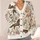Wild Horse Floral Meadow Scene For Everyday Outings And Bohemian Women's Casual Style All-over Print Knitted Cardigan - 4
