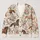 Wild Horse Floral Meadow Scene For Everyday Outings And Bohemian Women's Casual Style All-over Print Knitted Cardigan - 1