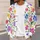 Watercolor Wildflower Garden for Bright Spring Layering and Everyday Women's Style All-over Print Knitted Cardigan - 5