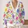 Watercolor Wildflower Garden for Bright Spring Layering and Everyday Women's Style All-over Print Knitted Cardigan - 2