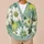 Lime Daisy Floral Botanical Spring Layering Style For Women Everyday Casual Wear All-over Print Knitted Cardigan - 6
