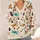 Colorful Dragonflies, Ladybugs And Butterflies For Casual Spring Nature Style Wear All-over Print Knitted Cardigan - 4