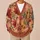 Autumn Maple Leaf Foliage For Relaxed Layering And Cozy Seasonal Weekend Outings All-over Print Knitted Cardigan - 6