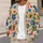Colorful Floral Blooms for Casual Layering and Everyday Spring Style for Women Year-Round All-over Print Knitted Cardigan - 5