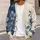 Blue Botanical Blooms For Cozy Autumn Layering And Relaxed Women’s Everyday Style All-over Print Knitted Cardigan - 5