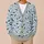 Indigo Fish Motif for Relaxed Coastal Layering and Everyday Autumn Style for Women All-over Print Knitted Cardigan - 6