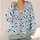 Indigo Fish Motif for Relaxed Coastal Layering and Everyday Autumn Style for Women All-over Print Knitted Cardigan - 4