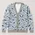 Indigo Fish Motif for Relaxed Coastal Layering and Everyday Autumn Style for Women All-over Print Knitted Cardigan - 1