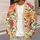 Coral Poppy Garden Blooms for Cozy Autumn Layering and Colorful Women's Everyday Style All-over Print Knitted Cardigan - 5