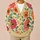 Coral Poppy Garden Blooms for Cozy Autumn Layering and Colorful Women's Everyday Style All-over Print Knitted Cardigan - 6
