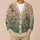 Botanical Wildflower Stems for Autumn Layering and Everyday Cottage Style Women’s Wardrobe All-over Print Knitted Cardigan - 6