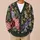 Botanical Floral Blooms for Relaxed Layering and Colorful Everyday Style for Women All-over Print Knitted Cardigan - 6