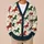 Vintage Red And Green Galloping Horses For Year Of The Horse Casual Everyday Style Women All-over Print Knitted Cardigan - 6