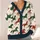Vintage Red And Green Galloping Horses For Year Of The Horse Casual Everyday Style Women All-over Print Knitted Cardigan - 4