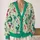 Whimsical Dragon Motifs for Casual Layering and Fantasy-Loving Everyday Style All-over Print Knitted Cardigan - 2