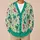 Whimsical Dragon Motifs for Casual Layering and Fantasy-Loving Everyday Style All-over Print Knitted Cardigan - 6