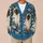 Blue-Eyed Siamese Cats with Ocean Fish for Playful Everyday Layering and Gifting All-over Print Knitted Cardigan - 6