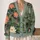 Black Cat Lotus Pond Scene For Relaxed Layering And Everyday Nature-Inspired Style All-over Print Knitted Cardigan - 2