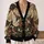 Vintage Botanical Readers and Wildflowers for Relaxed Everyday Layering Wear All-over Print Knitted Cardigan - 2