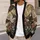 Vintage Botanical Readers and Wildflowers for Relaxed Everyday Layering Wear All-over Print Knitted Cardigan - 5