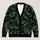 Emerald Moth Constellations for Nighttime Layering and Casual Streetwear Style for Men All-over Print Knitted Cardigan - 1