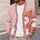 Blush Snowman Winter Scene For Cozy Holiday Layering And Festive Weekend City Strolls All-over Print Knitted Cardigan - 5
