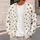 Colorful Cat Faces for Playful Everyday Layering, Cozy Weekends, and Gift Giving All-over Print Knitted Cardigan - 5
