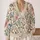 Colorful Botanical Florals for Autumn Layering and Everyday Style, Women’s Garden Charm All-over Print Knitted Cardigan - 2