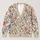 Colorful Botanical Florals for Autumn Layering and Everyday Style, Women’s Garden Charm All-over Print Knitted Cardigan - 1